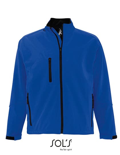 Men´s Softshell Jacket Relax — Royal Blue 241