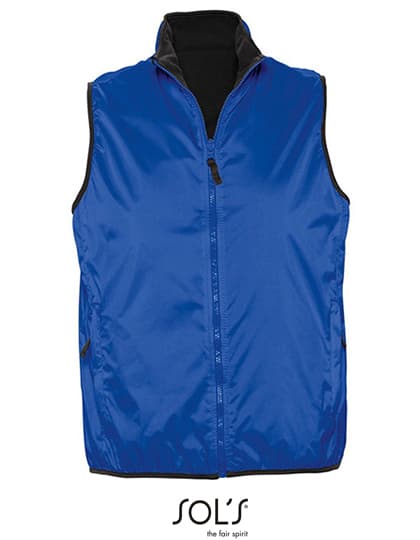 Unisex Reversible Bodywarmer Winner — Royal Blue 241