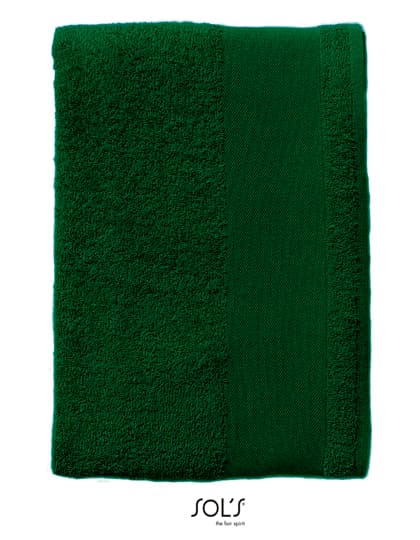 Hand Towel Island 50 — Bottle Green