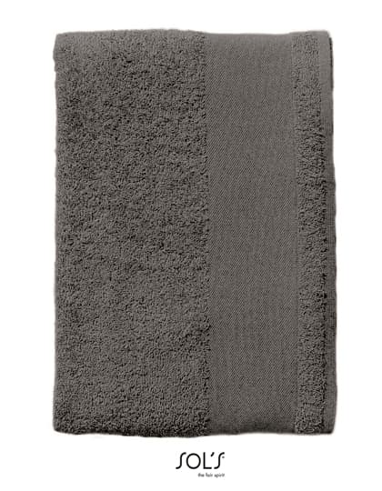 Hand Towel Island 50 — Dark Grey (Solid)