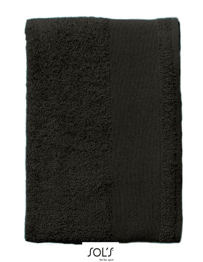 Bath Sheet Island 100 — Black