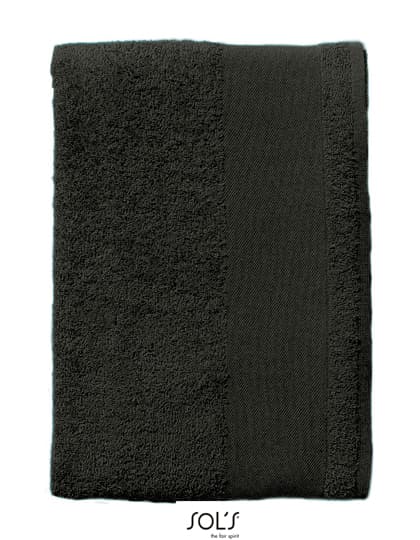 Bath Towel Bayside 70 — Dark Grey (Solid)