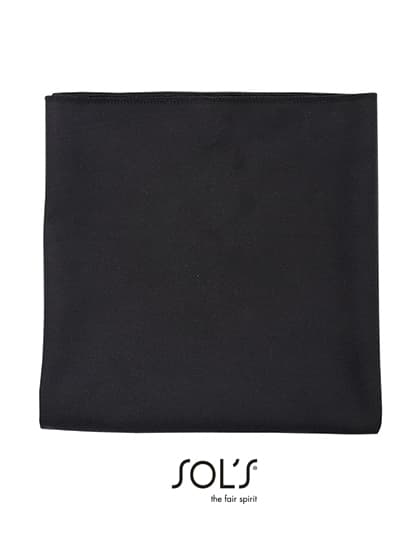 Microfibre Towel Atoll 50 — Black