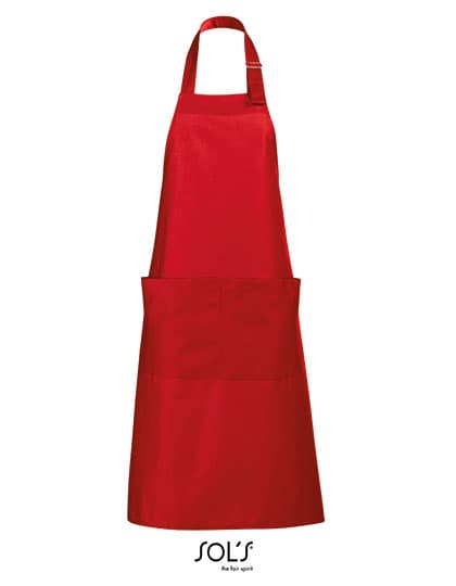 Long Apron Gala — Red