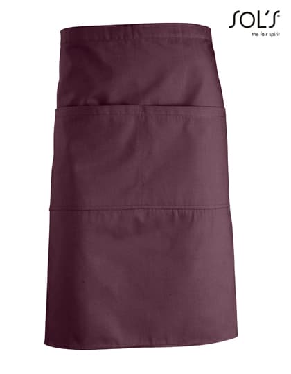 Medium Apron Greenwich — Burgundy