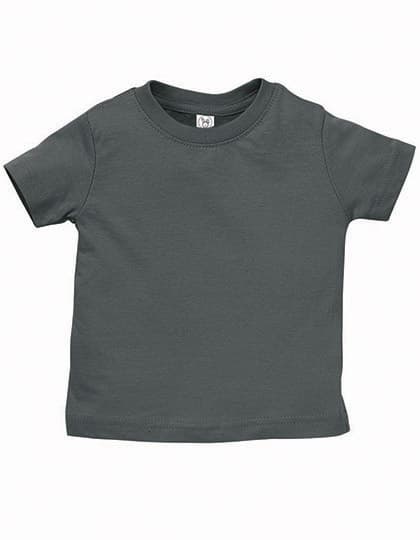 Infant Fine Jersey T-Shirt — Charcoal