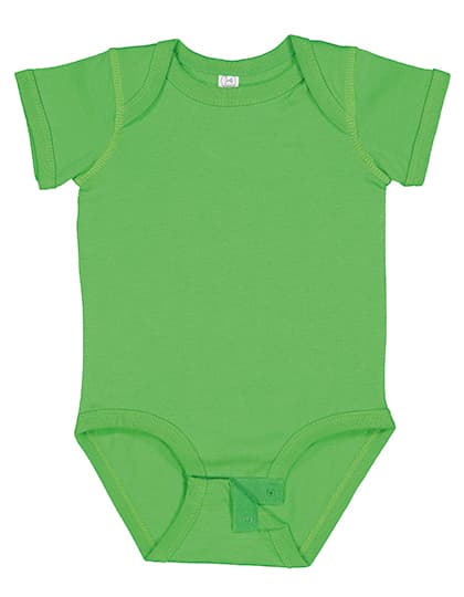 Infant Fine Jersey Short Sleeve Bodysuit — Apple