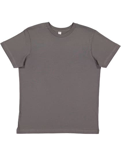 Youth Fine Jersey T-Shirt — Charcoal