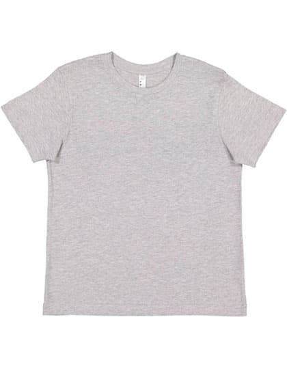 Youth Fine Jersey T-Shirt — Heather Grey
