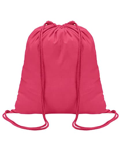 Drawstring Backpack Genova — Dark Pink