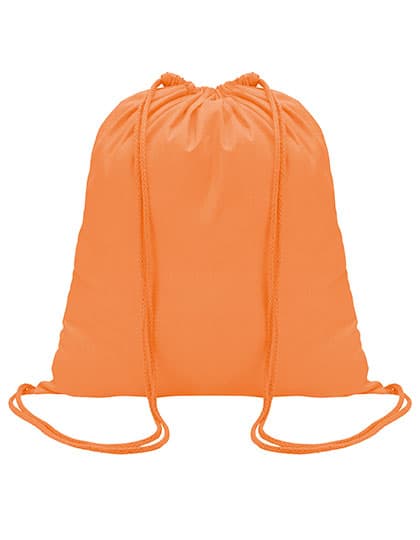 Drawstring Backpack Genova — Light Orange