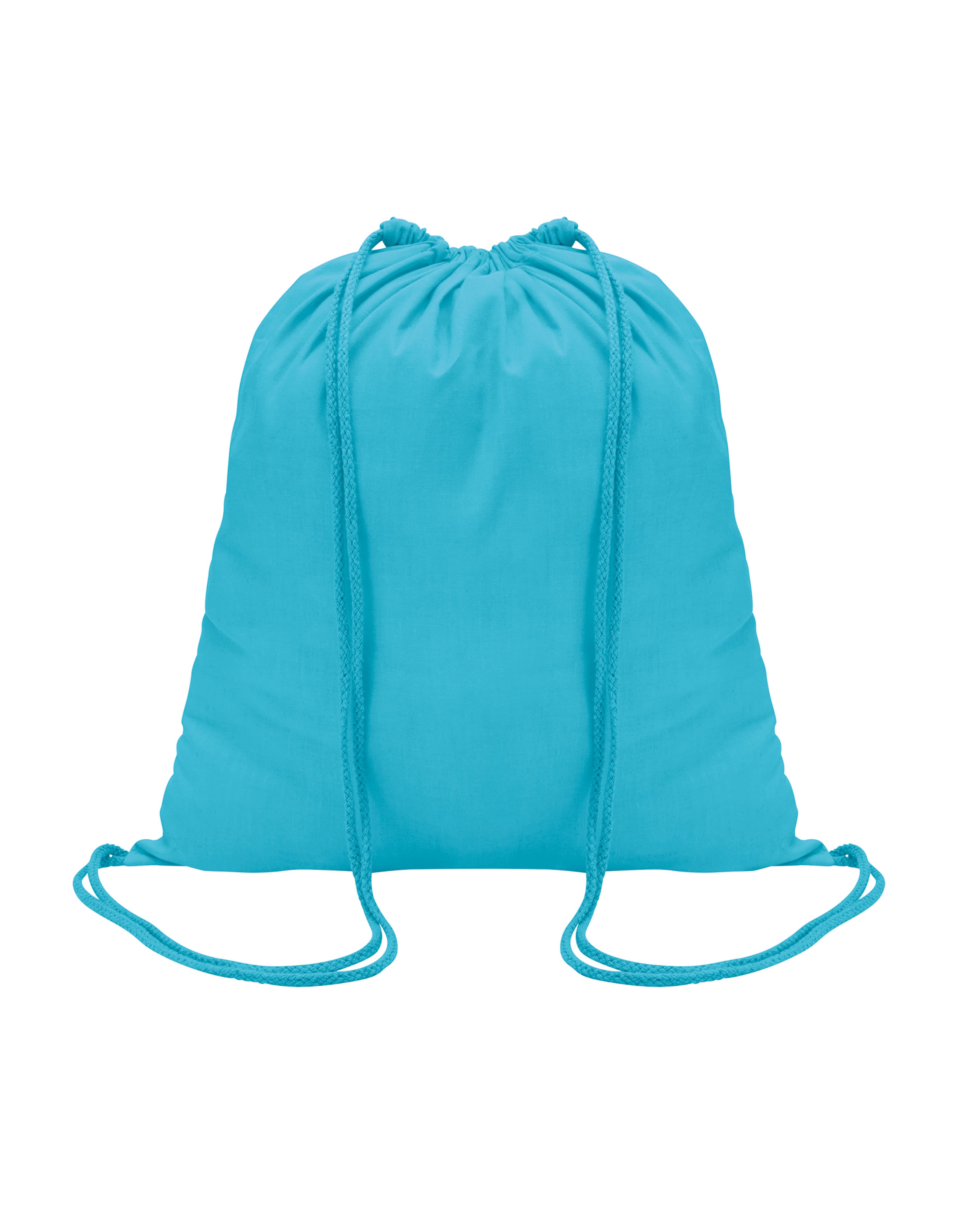 Drawstring Backpack Genova — Turquoise