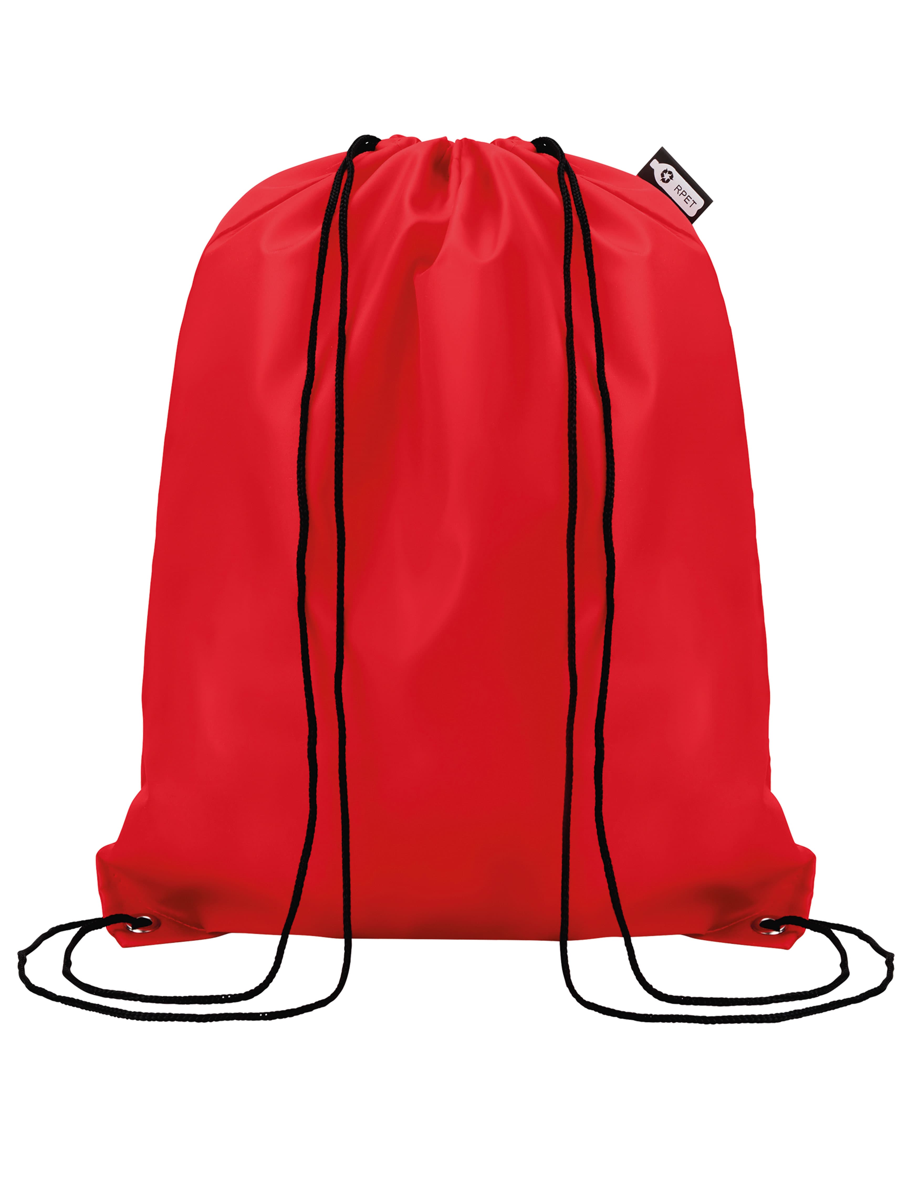 Drawstring Backpack Conscious — Red