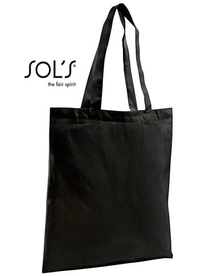 Organic Shopping Bag Zen — Black