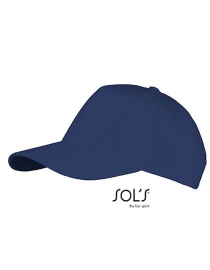 Five Panels Cap Long Beach — French Navy