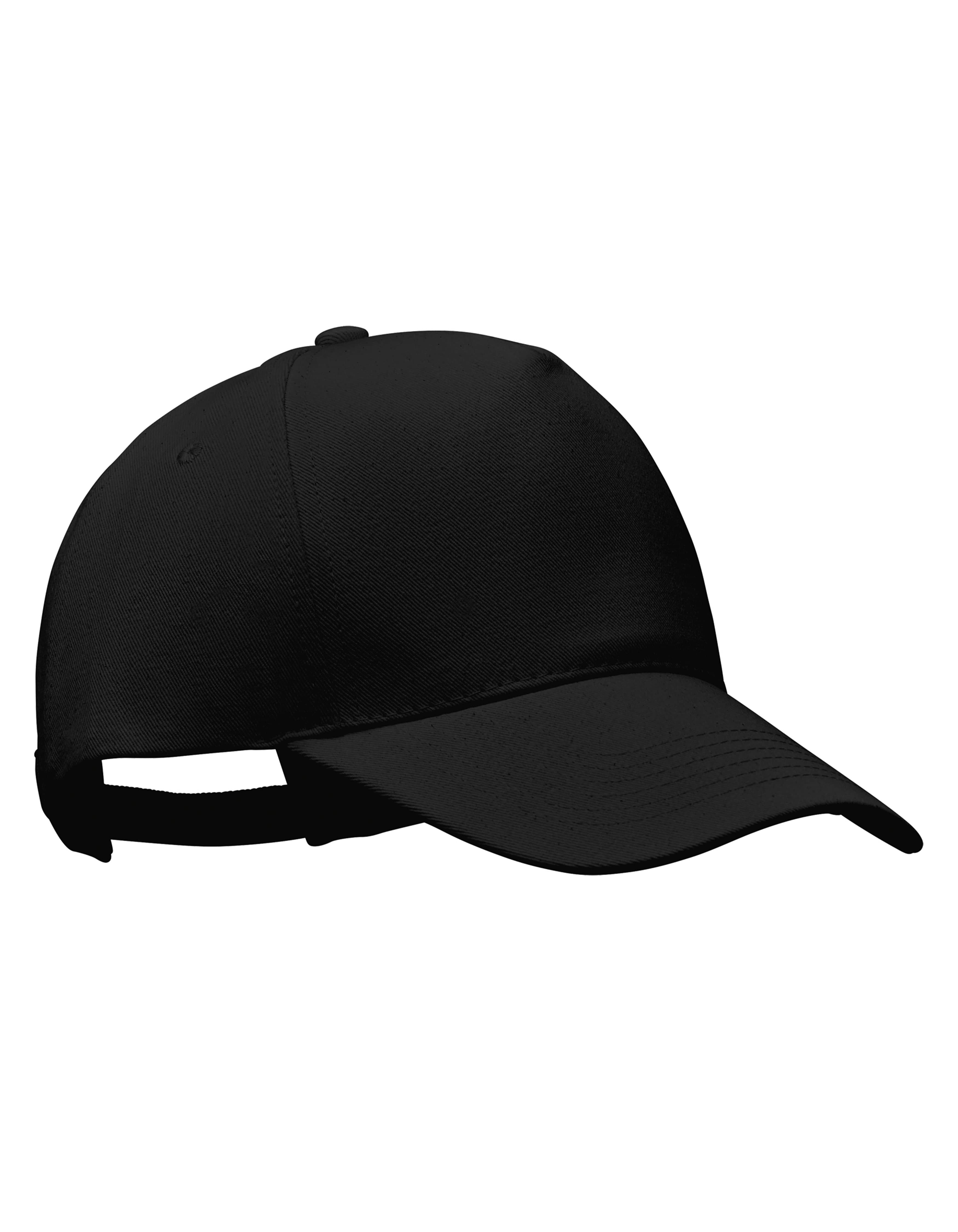 5-Panel Cap Seoul — Black