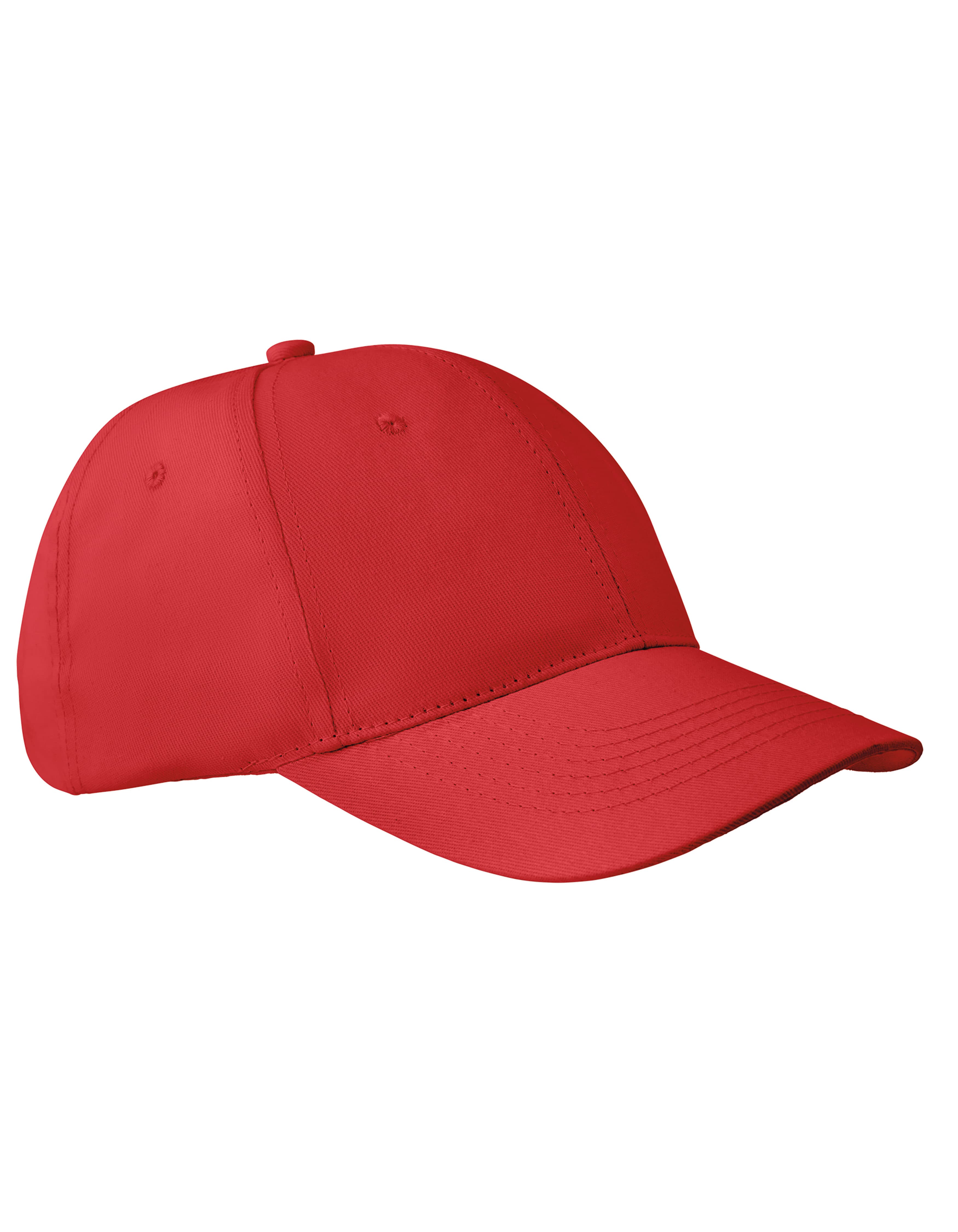 6-Panel Cap Apollo — Bright Red