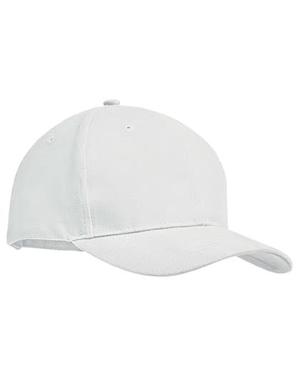 Six Panel Cap Tekapo — White