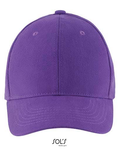 Six Panel Cap Buffalo — Dark Purple
