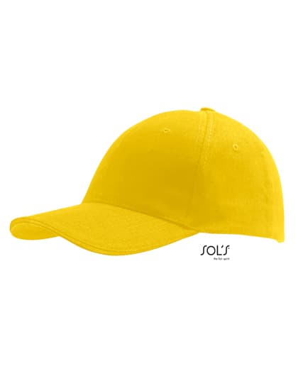 Six Panel Cap Buffalo — Gold