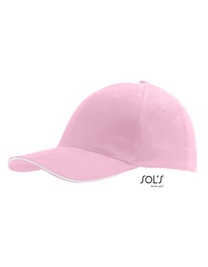 Six Panel Cap Buffalo — Pink