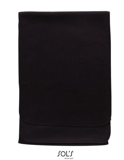 Fleece Scarf Arctic — Black