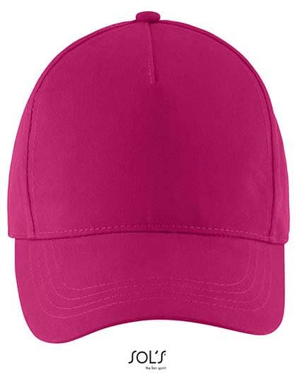 Five Panel Cap Buzz — Fuchsia