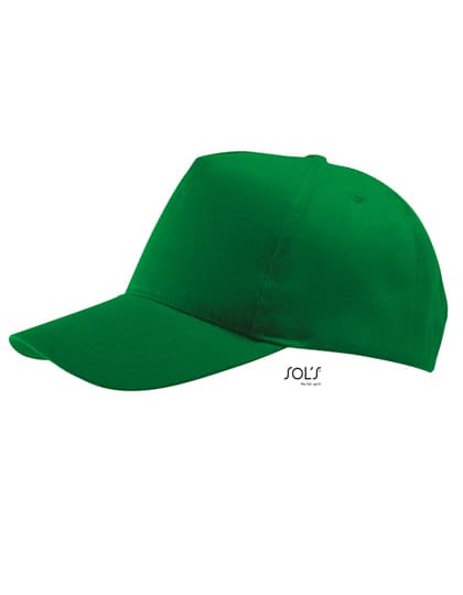 Five Panel Cap Buzz — Kelly Green