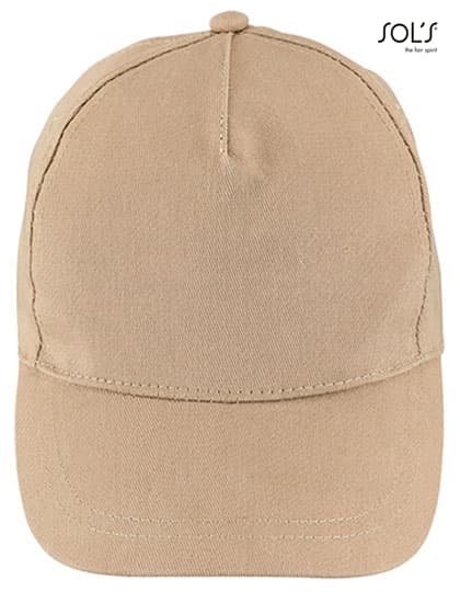 Five Panel Cap Buzz — Sand