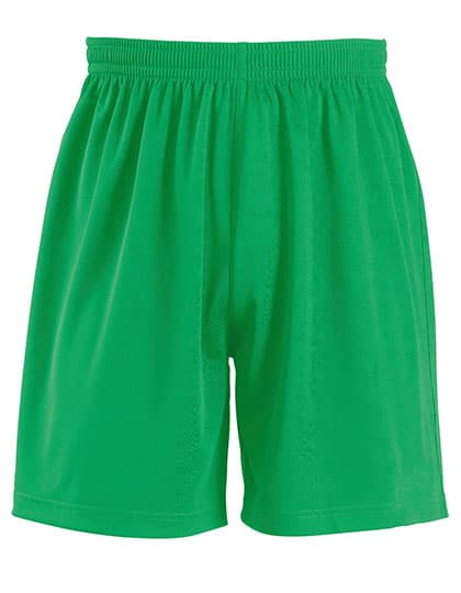 Kids´ Basic Shorts San Siro 2 — Bright Green