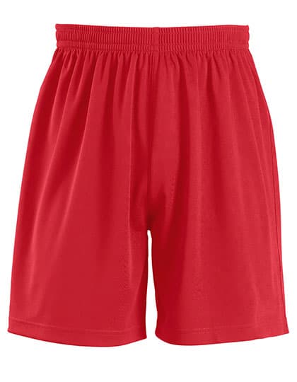 Kids´ Basic Shorts San Siro 2 — Red