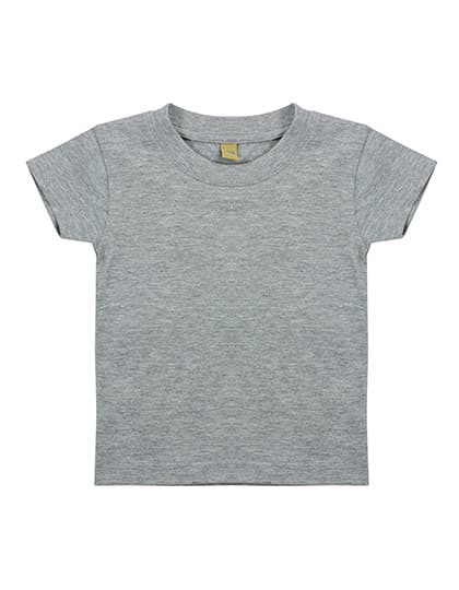 Baby-Kids Crew Neck T-Shirt — Heather Grey