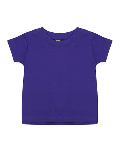 Baby-Kids Crew Neck T-Shirt — Purple