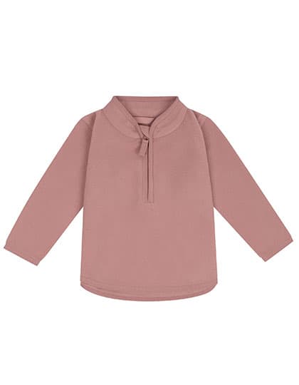 1/2 Zip Lightweight Fleece — Soft Pink