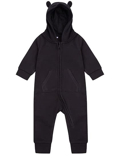 Toddler Fleece All In One — Black