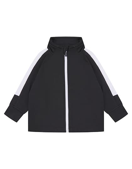 Kids Track Top — Black