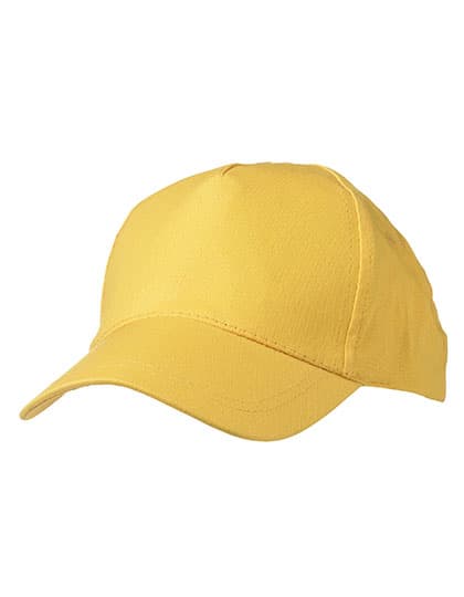 5 Panel Promo Cap — Gold