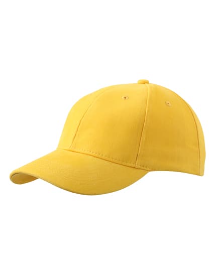 6-Panel Cap Laminated — Gold