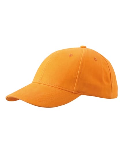 6-Panel Cap Laminated — Orange