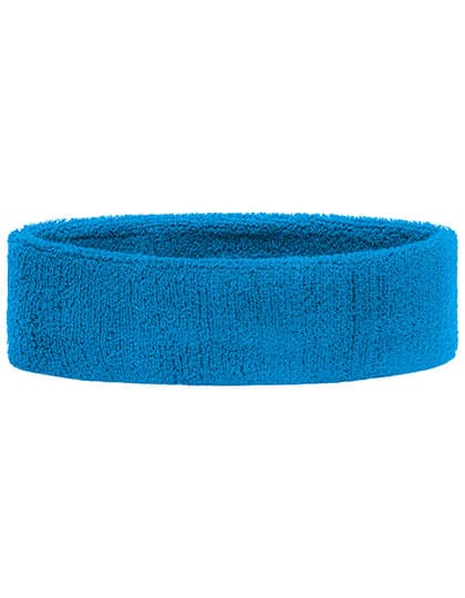 Terry Headband — Aqua