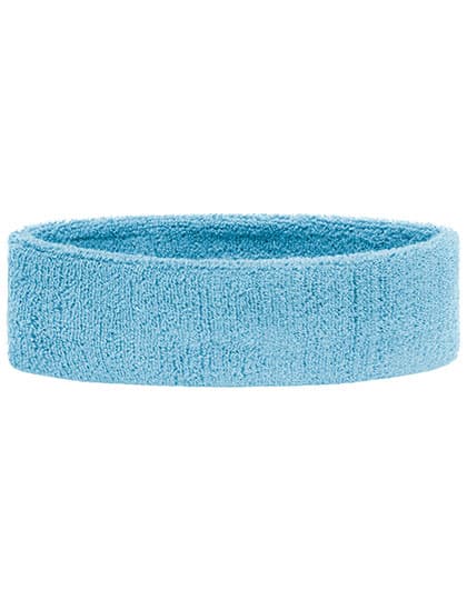 Terry Headband — Light Blue