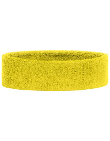 Terry Headband — Light Yellow