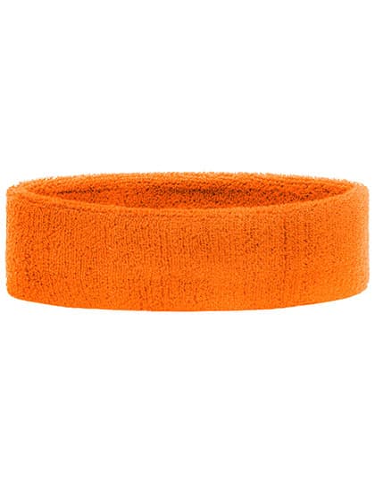 Terry Headband — Orange