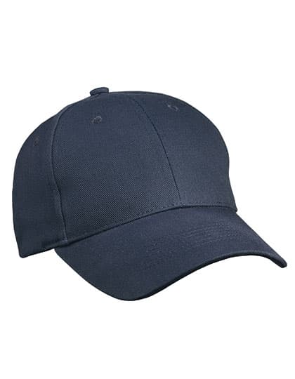 6 Panel Cap Heavy Cotton — Navy