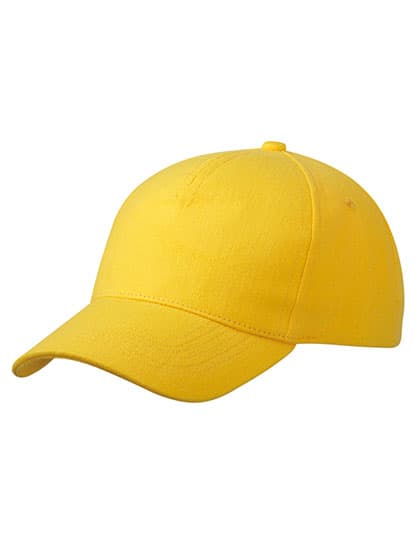5 Panel Cap Heavy Cotton — Gold