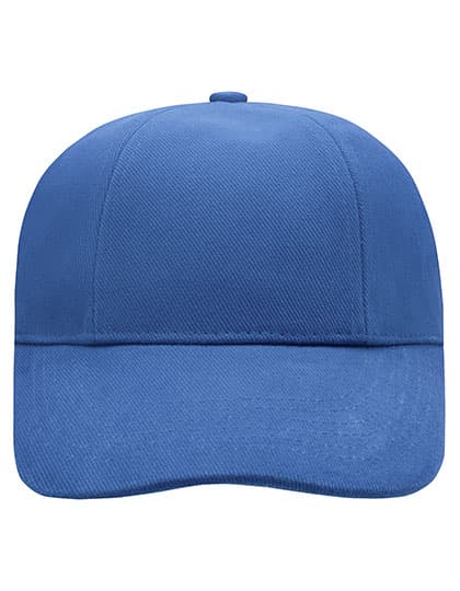 Turned 6 Panel Cap Laminated — Royal