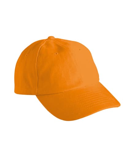 6-Panel Raver Cap — Orange