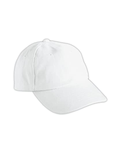 6-Panel Raver Cap — White