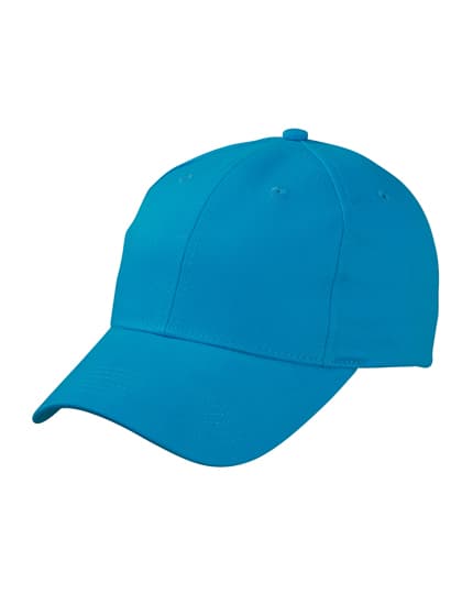Brushed 6-Panel Cap — Turquoise