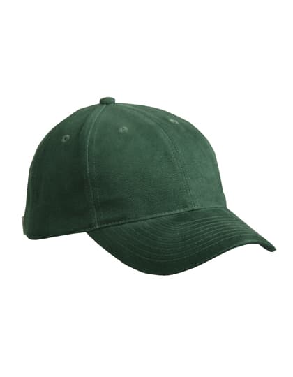 6 Panel Softlining Raver Cap — Dark Green